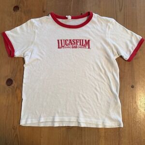 Lucasfilm Ltd Kids Ringer Shirt Size Youth Large Can fit womens small baby tee